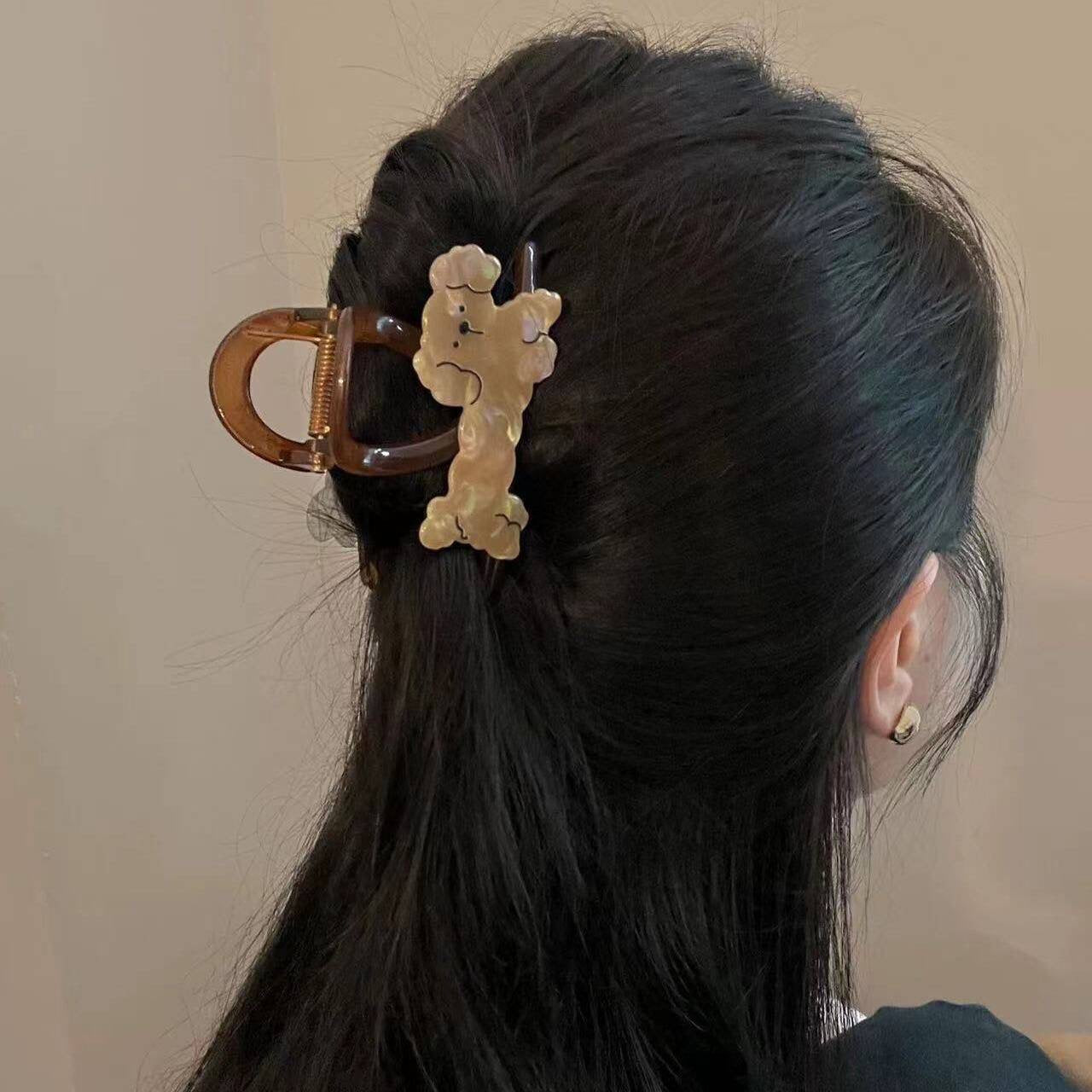 cat hair clips with high-class sense of medium-sized