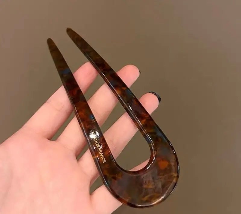 New Chinese u-shaped hairpin new coiffure artifact fixed hairpin