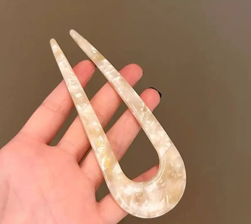 New Chinese u-shaped hairpin new coiffure artifact fixed hairpin