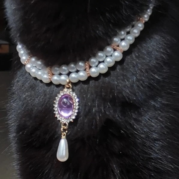 Pet Pearl Necklace