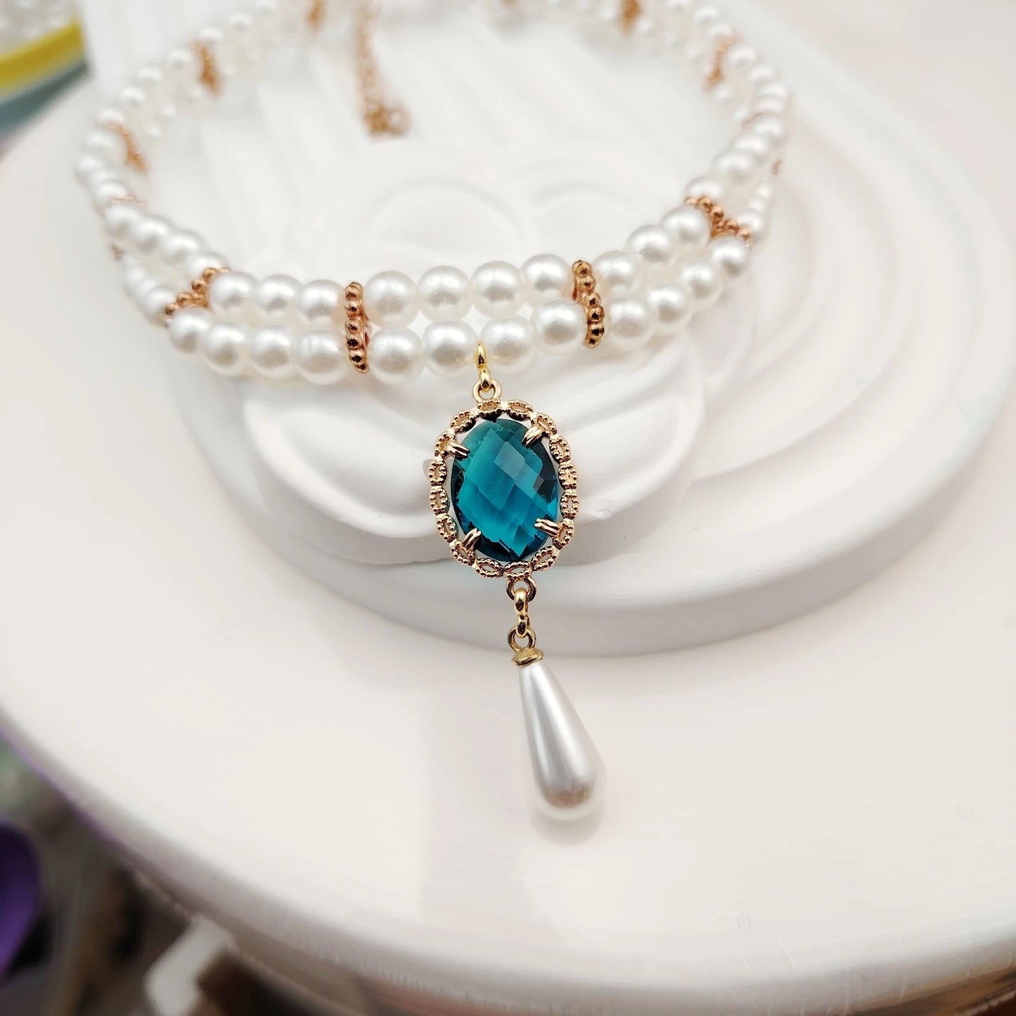 Pet Pearl Necklace