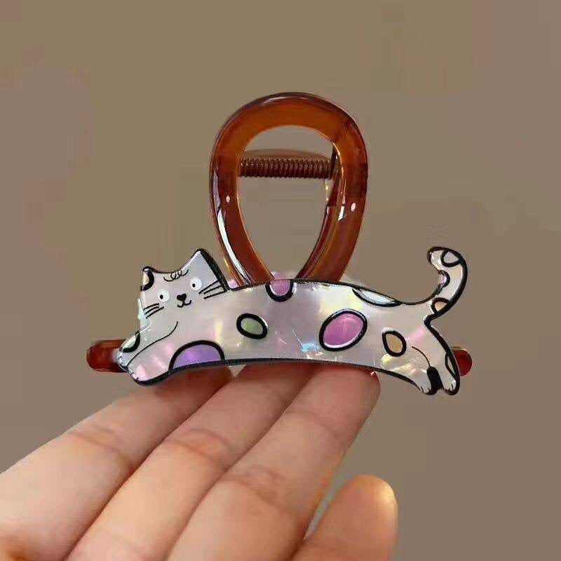 cat hair clips with high-class sense of medium-sized