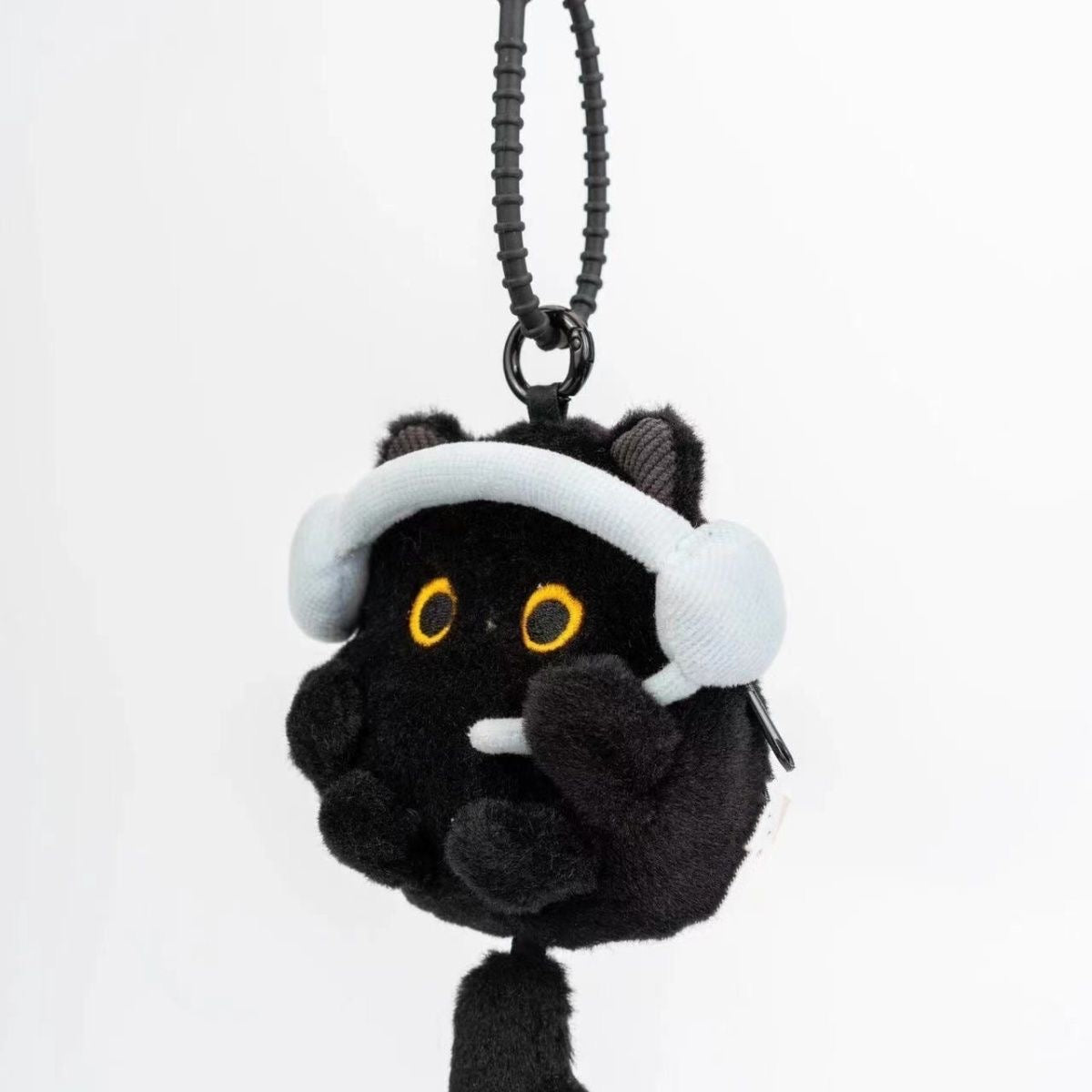 Plush cute cartoon storage bag earphone protective sleeve coin purse pendant universal