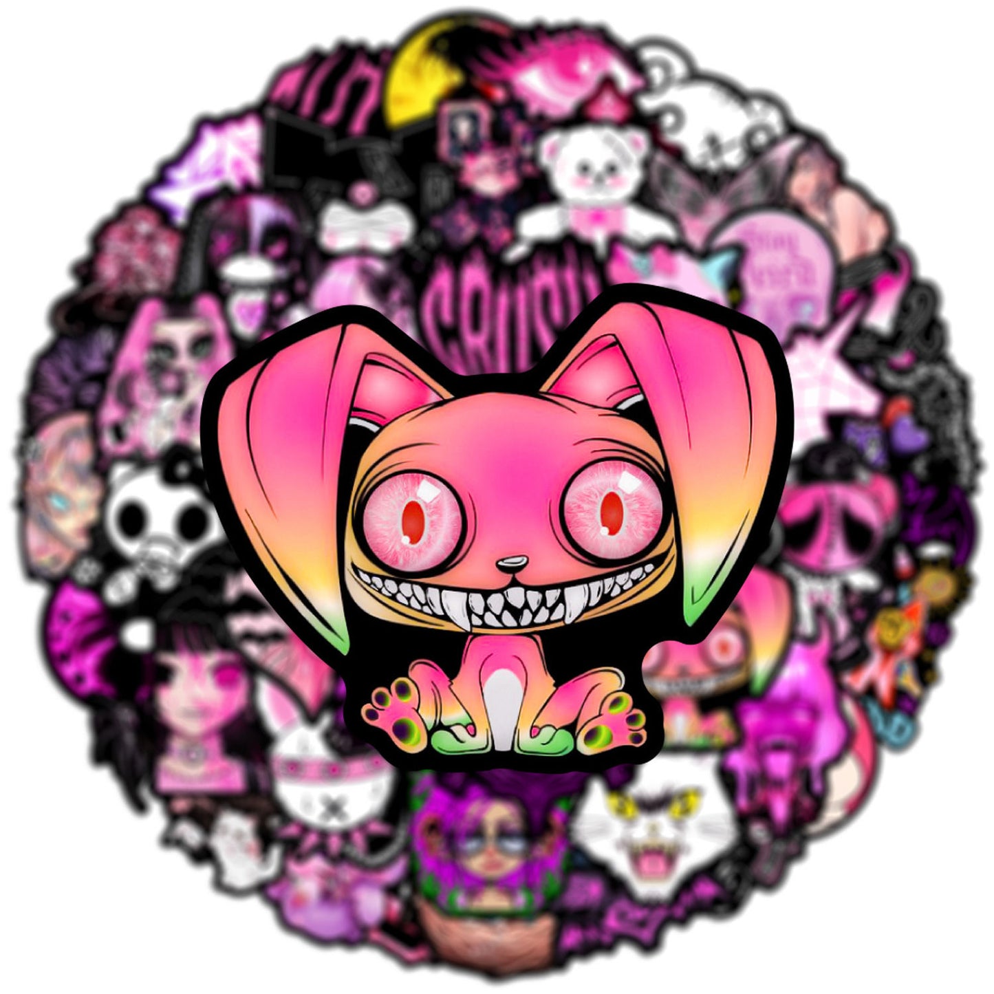 Gothic Graffiti Stickers Personalized Stickers