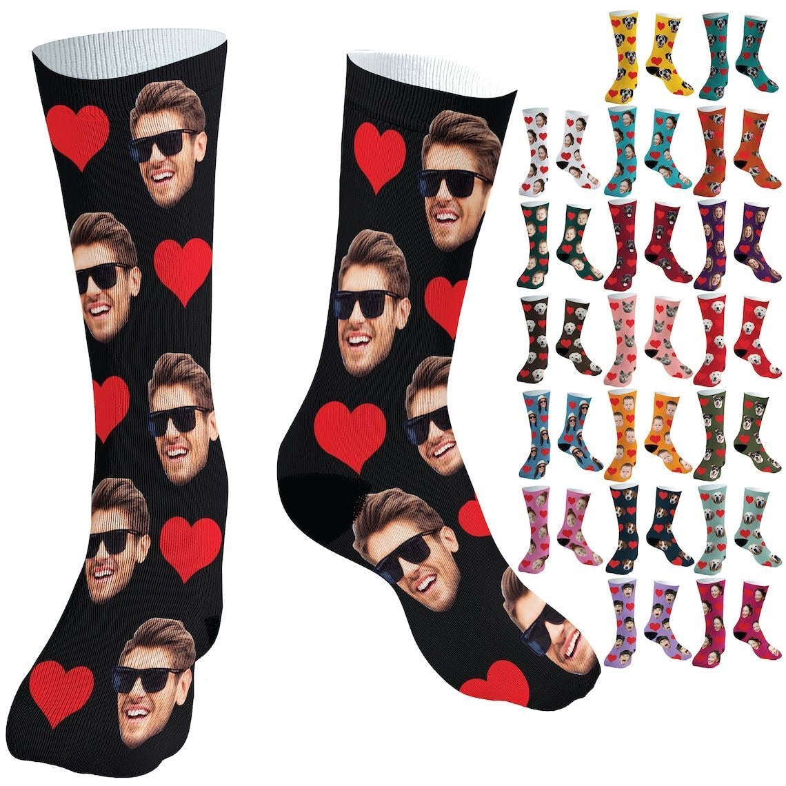 Custom Funny Face Socks