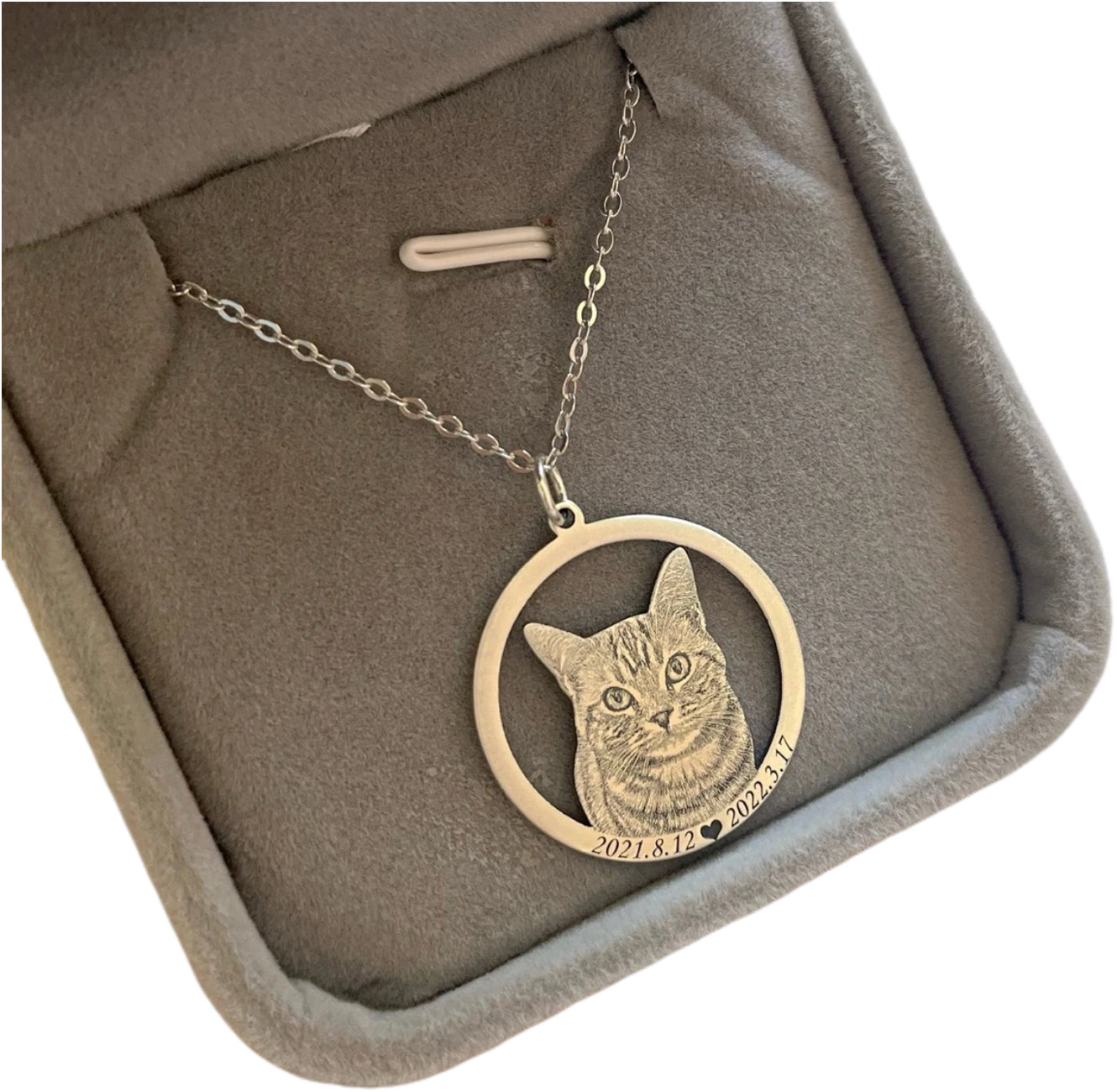 Custom Pet Cutout Necklace