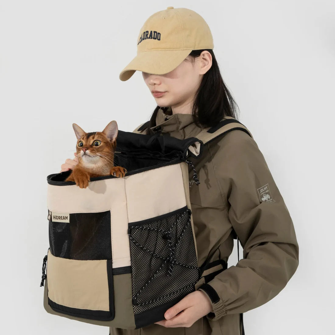 Foldable Basket Pet Carrier
